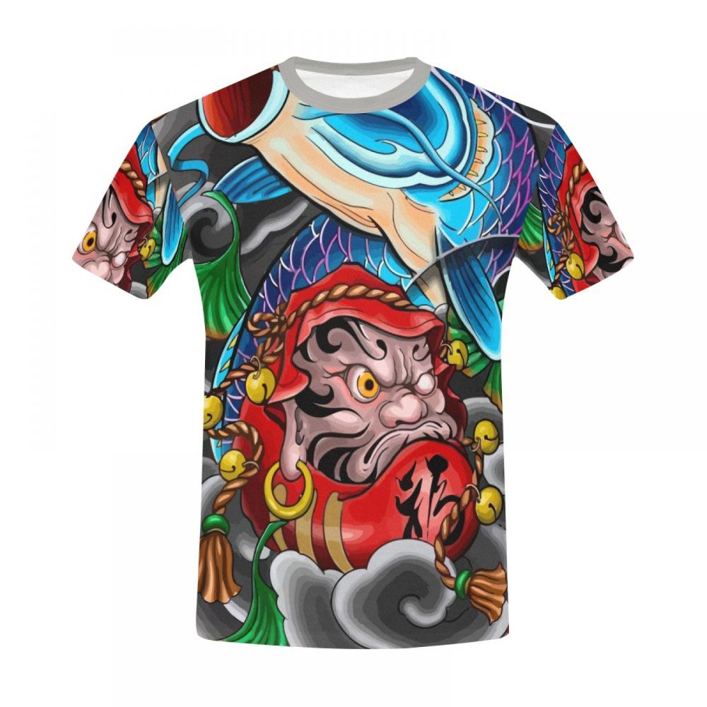 Men's Art Japanese Mythology Short T-shirt New Zealand