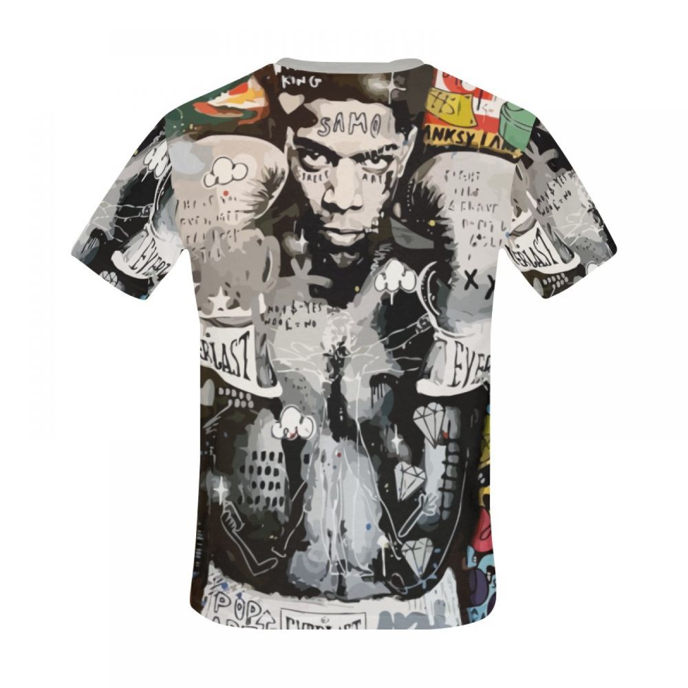 Men's Icon Art Boxing Short T-shirt New Zealand