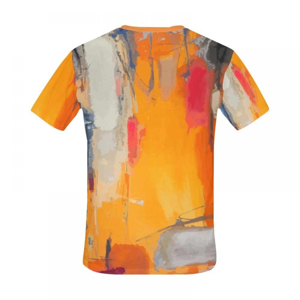 Men's Abstract Art Absolute Day Short T-shirt New Zealand