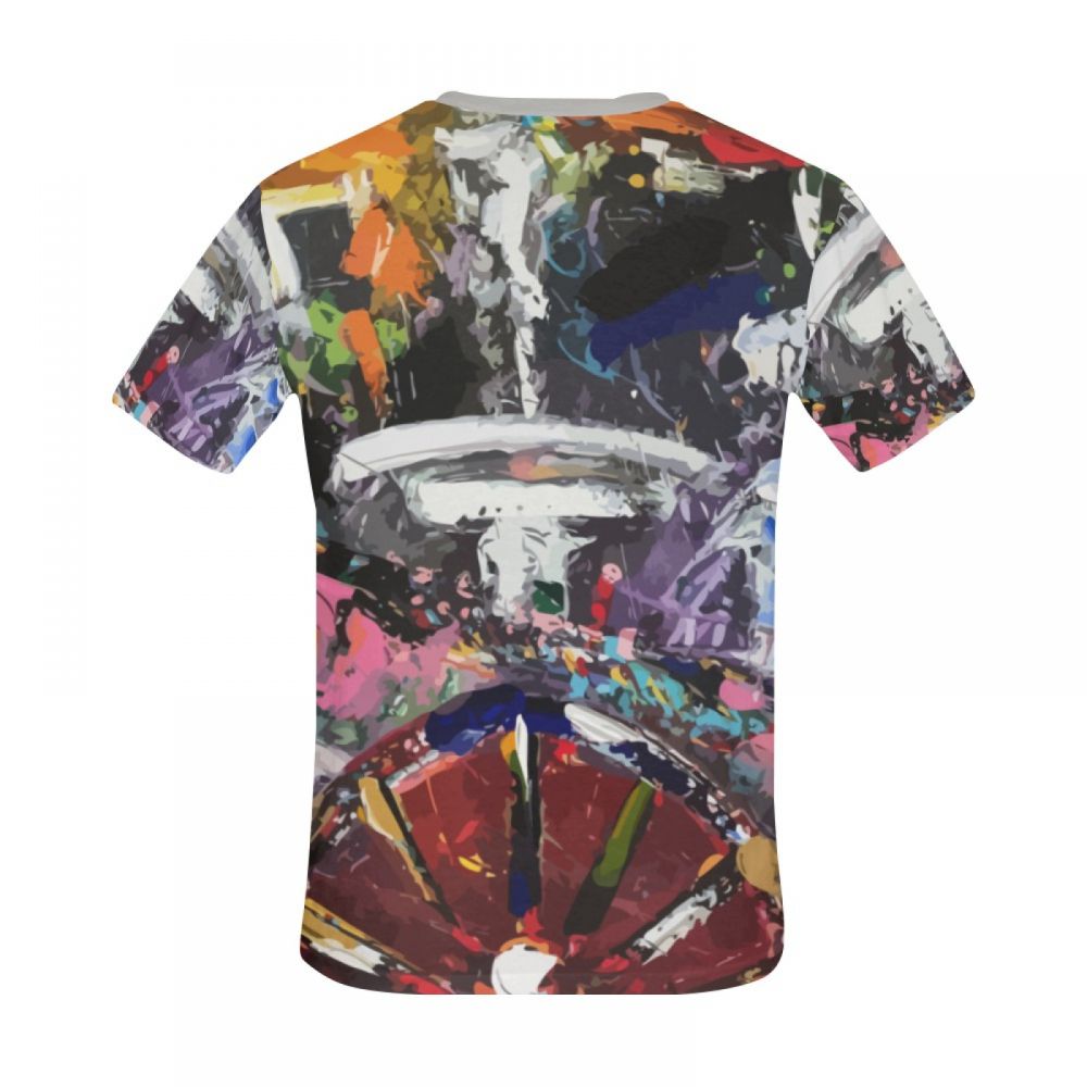 Men's Art Digital Voyager Short T-shirt New Zealand