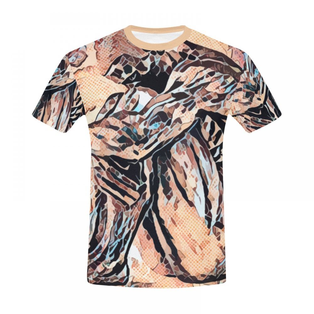 Men's Art Digital Loner Short T-shirt New Zealand