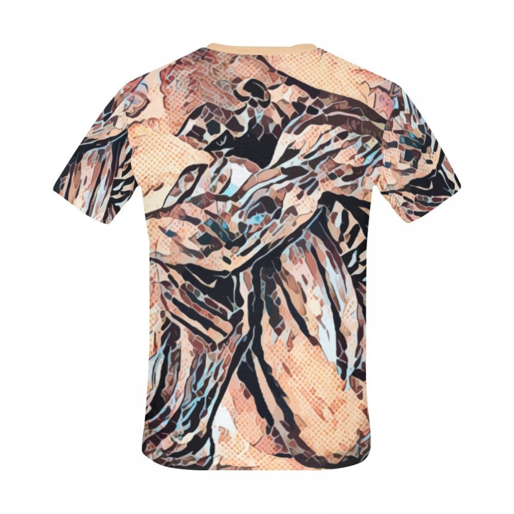 Men's Art Digital Loner Short T-shirt New Zealand