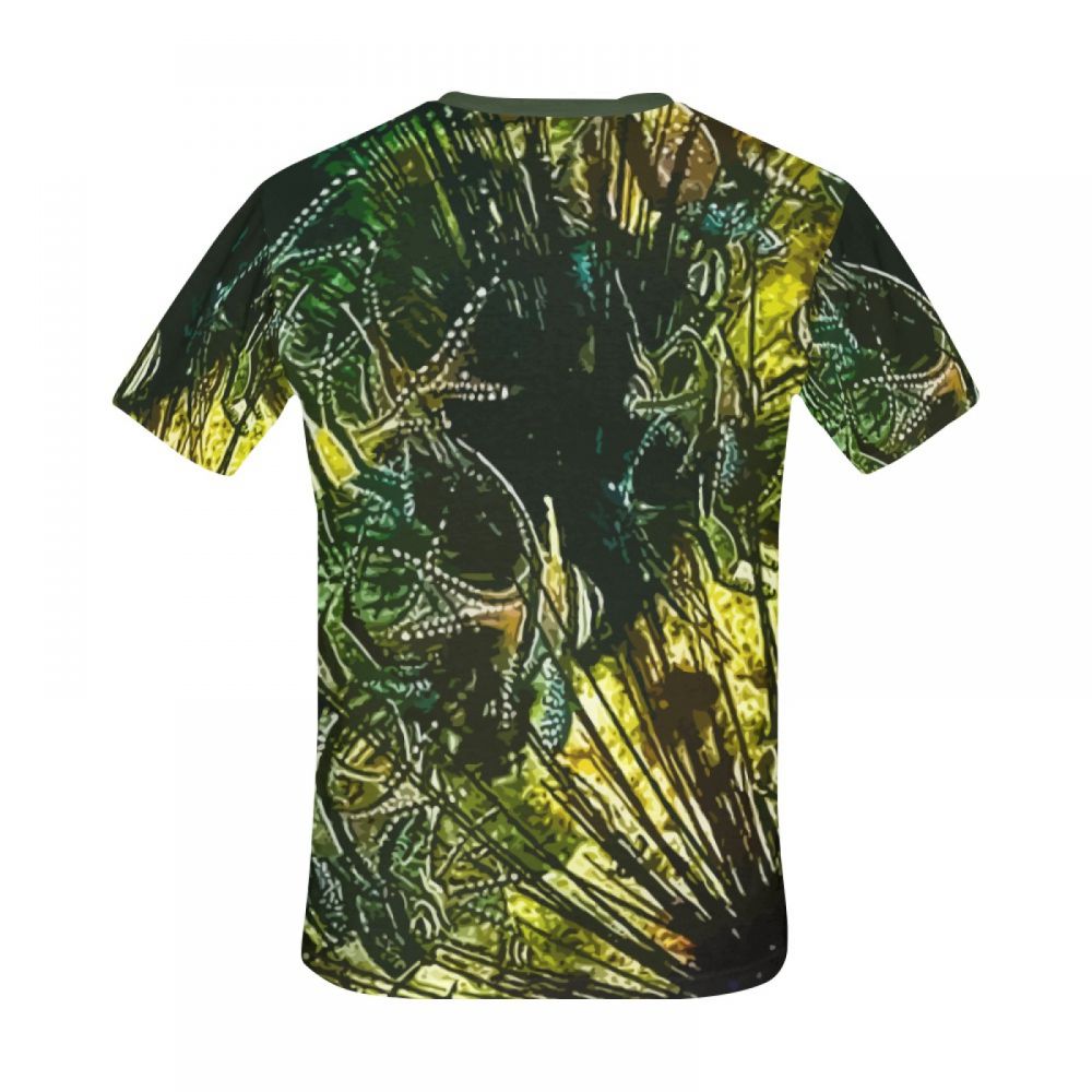 Men's Art Digital Underwater World Short T-shirt New Zealand