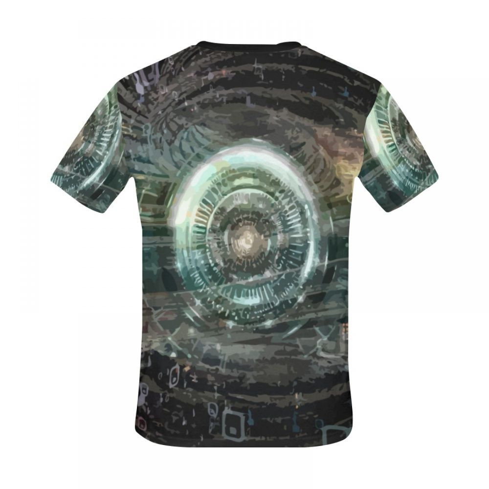 Men's Art Digital Bright Passage Short T-shirt New Zealand