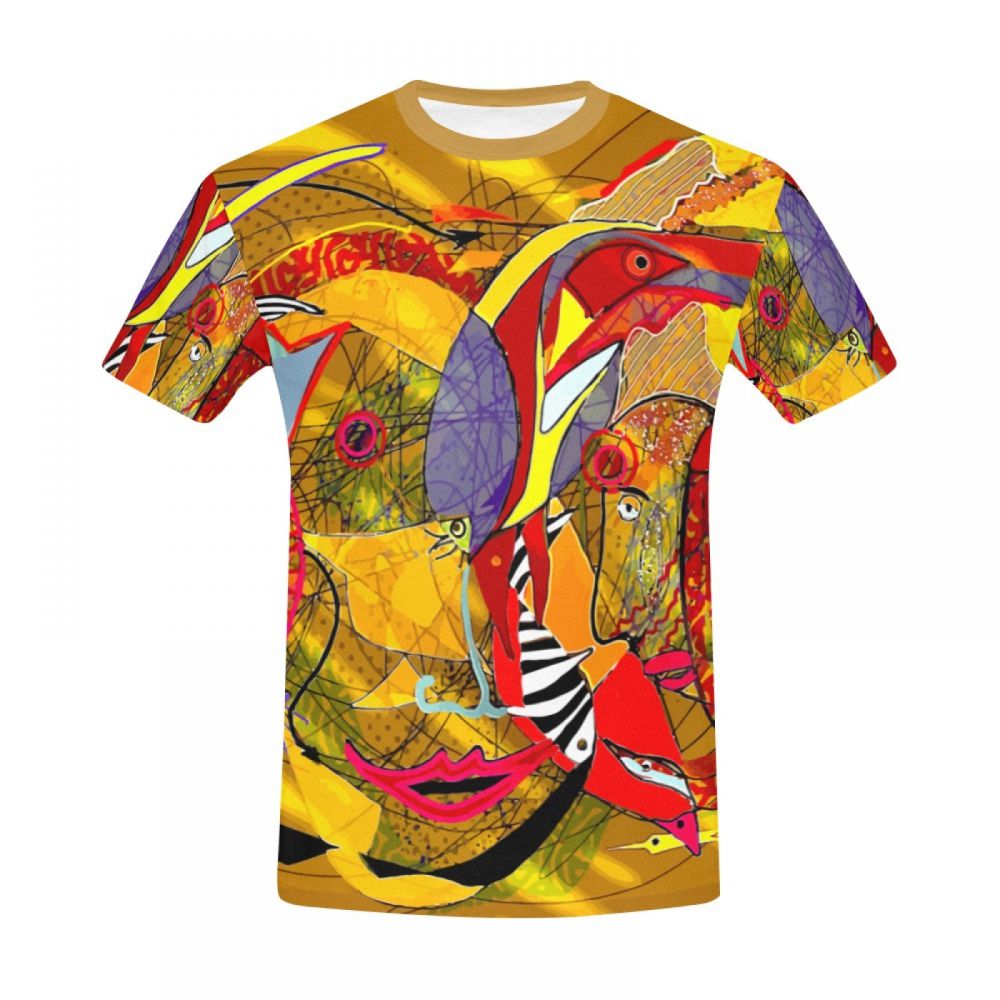 Men's Art Fish Carol Short T-shirt New Zealand