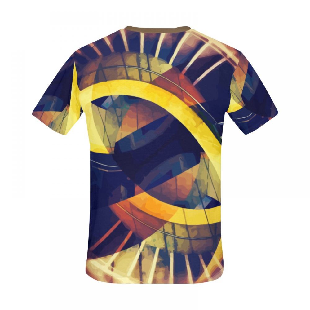 Men's Digital Art Cosmic Portal Short T-shirt New Zealand