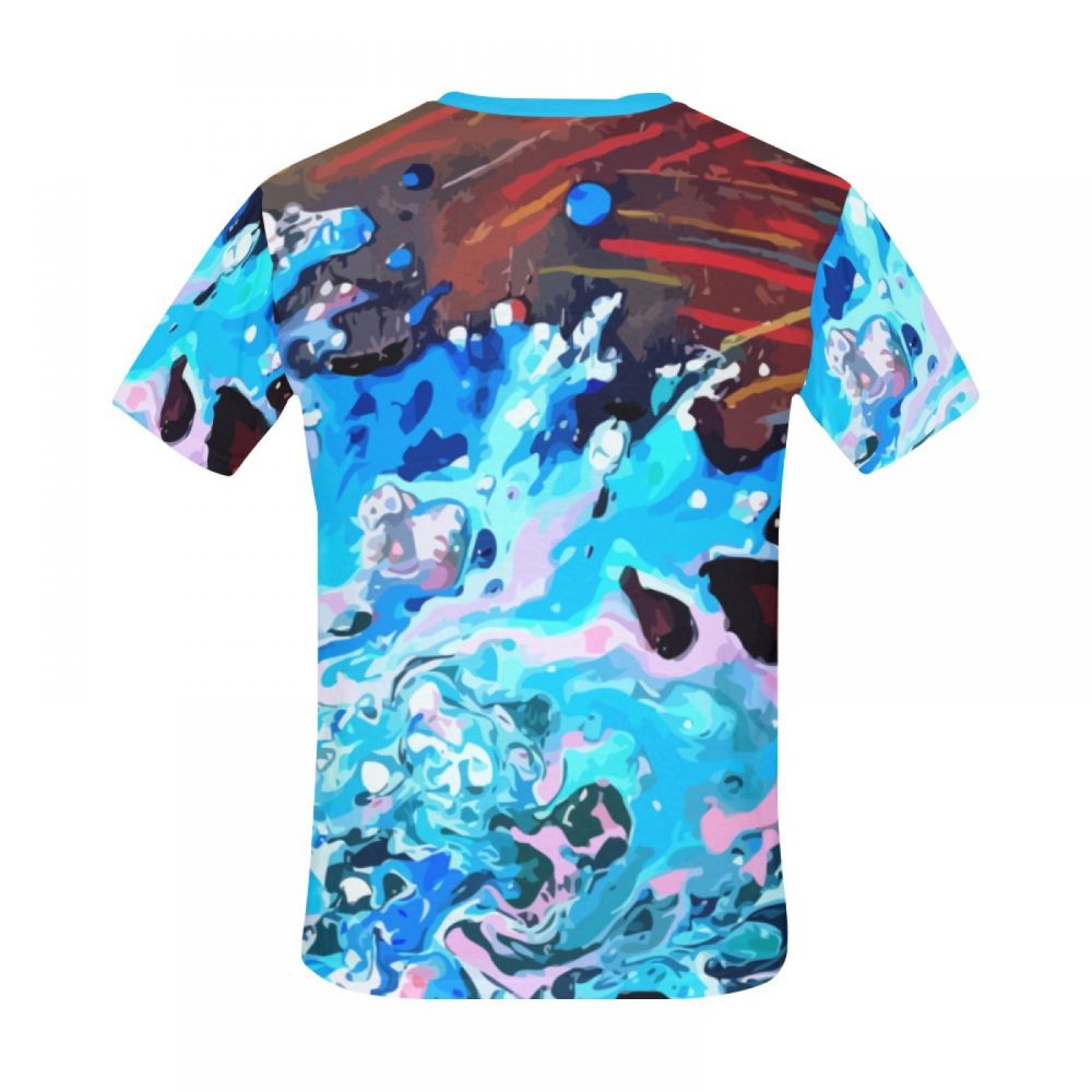 Men's Art Flowers In The Storm Short T-shirt New Zealand