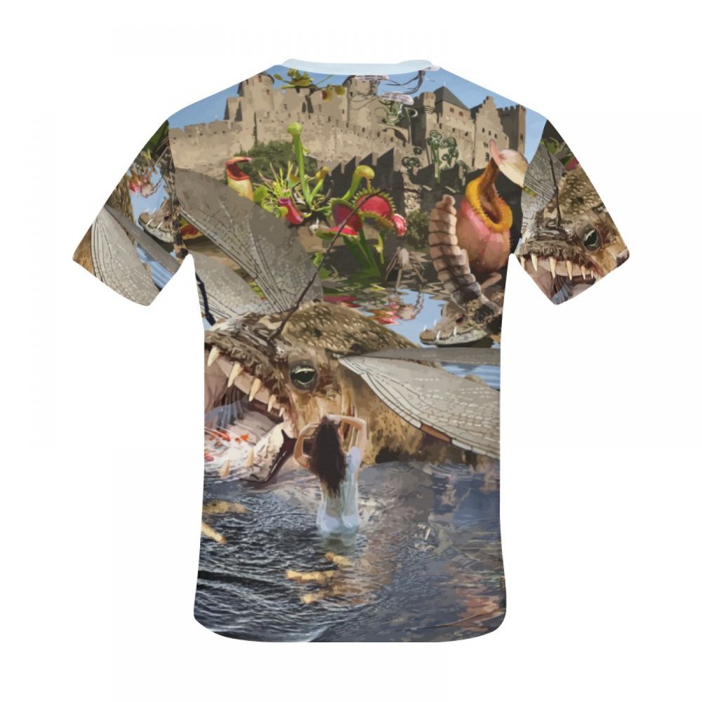 Men's Animal Art Primeval Forest Short T-shirt New Zealand