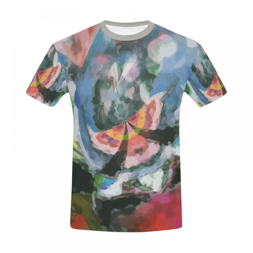 Men's Abstract Art Winged Goddess At The End Short T-shirt New Zealand