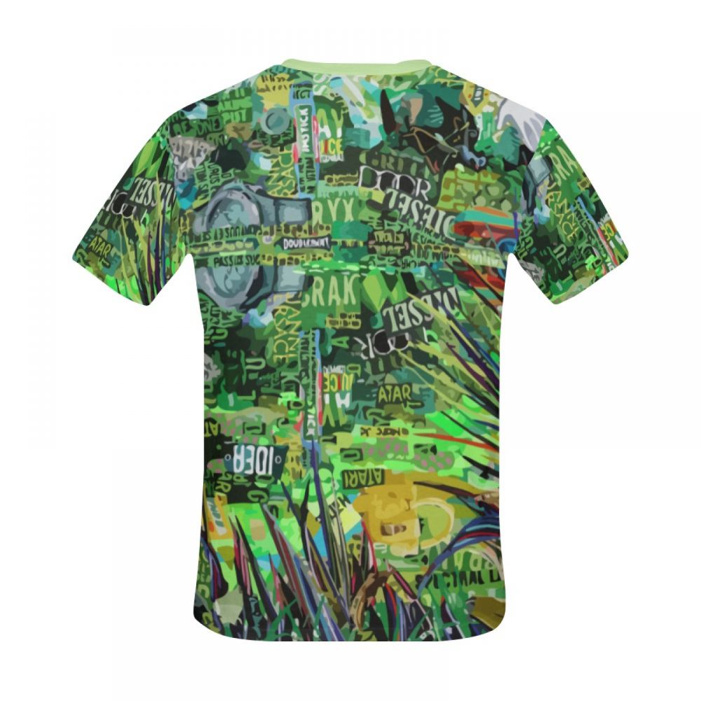 Men's Landscape Art Enchaanted Pond Short T-shirt New Zealand