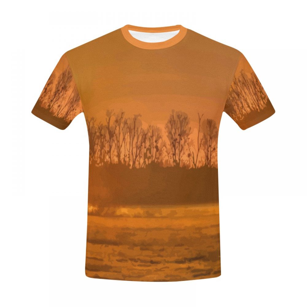 Men's Art Film Dune Forest Short T-shirt New Zealand