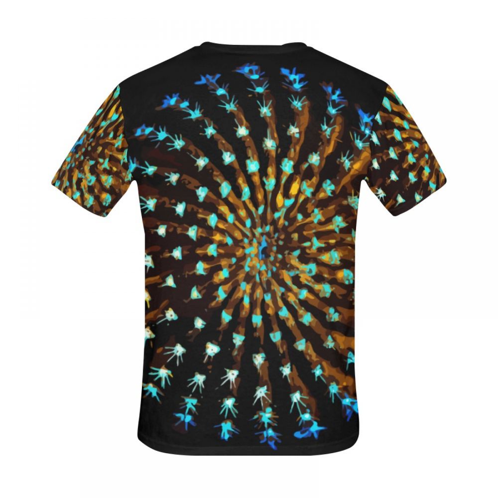 Men's Abstract Art Hikaru Mecac Short T-shirt New Zealand