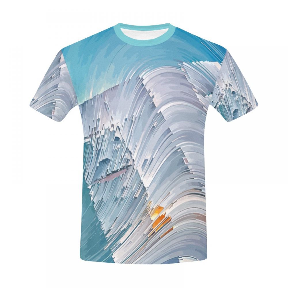 Men's Marine Art Maldivian Shell Short T-shirt New Zealand