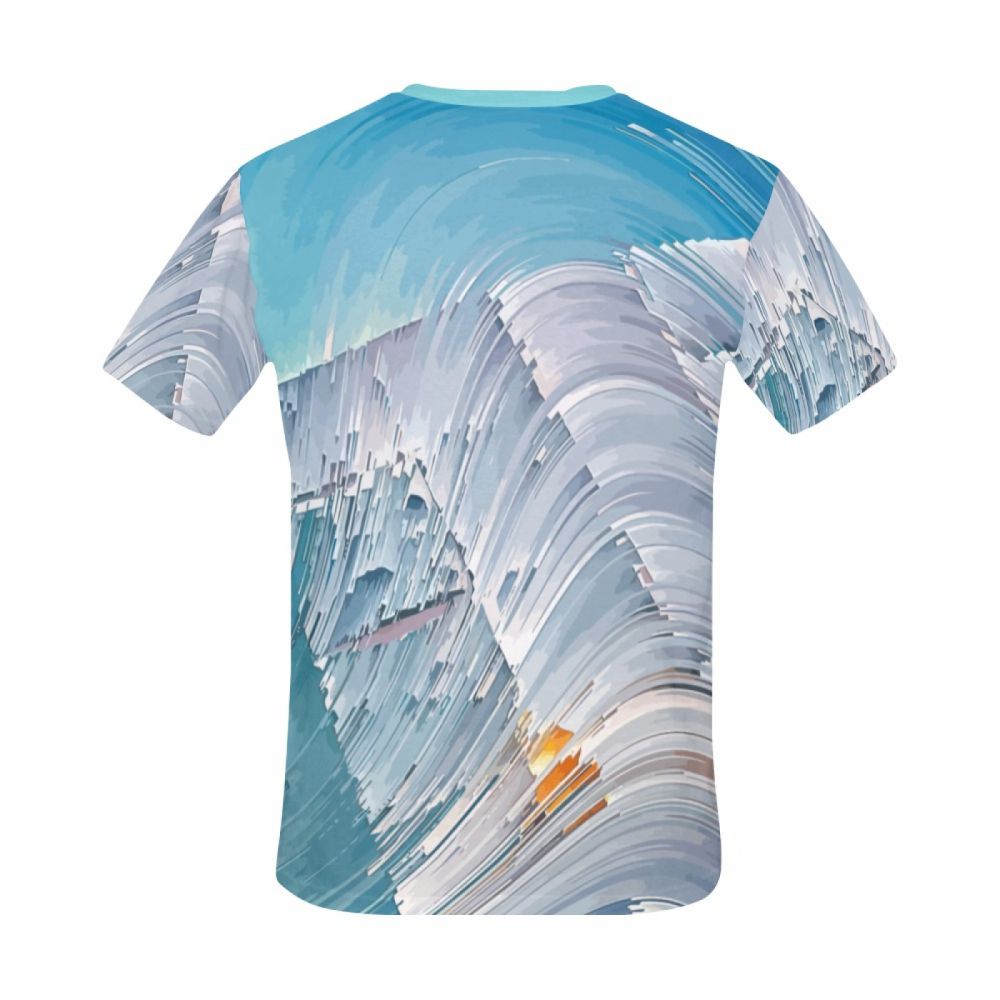 Men's Marine Art Maldivian Shell Short T-shirt New Zealand