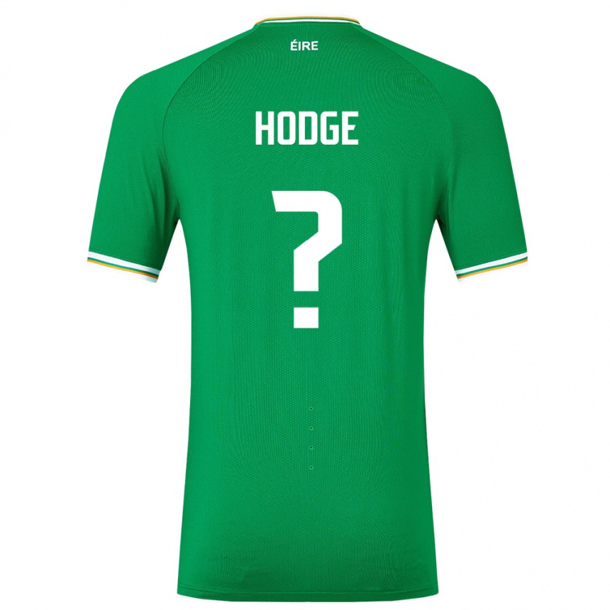 Kids Football Ireland Joe Hodge #0 Green Home Jersey 24-26 T-Shirt Nz