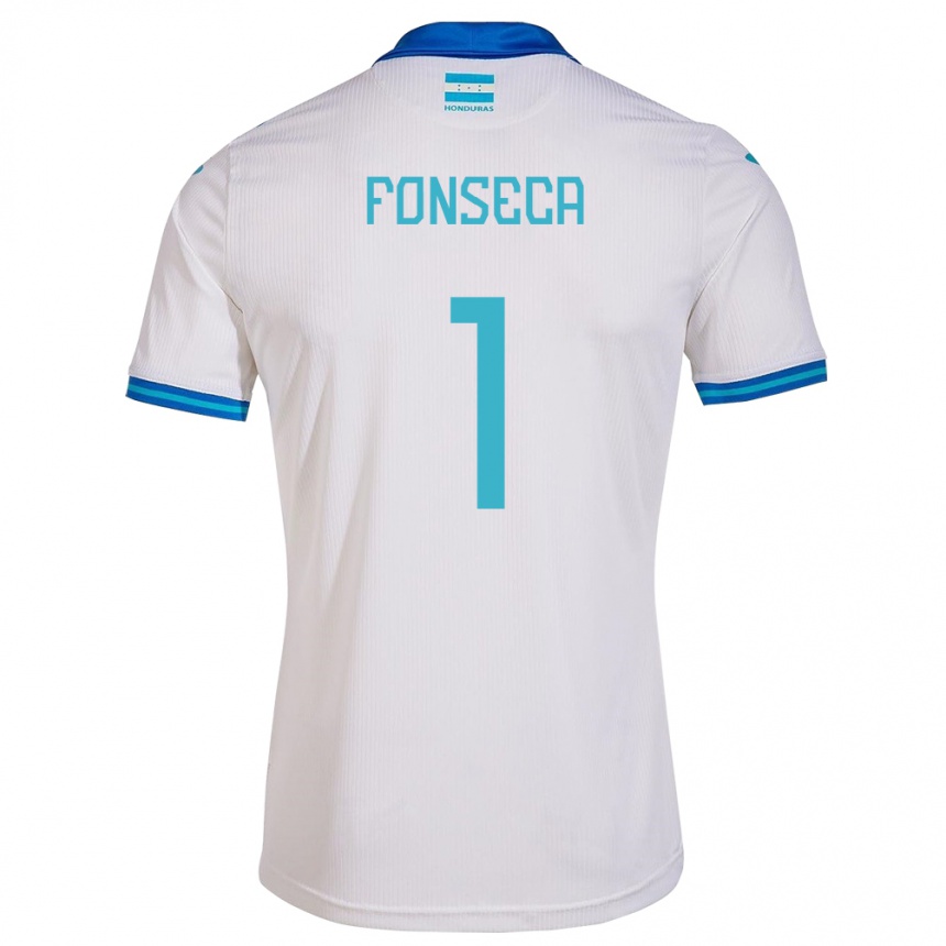 Kids Football Honduras Harold Fonseca #1 White Home Jersey 24-26 T-Shirt Nz