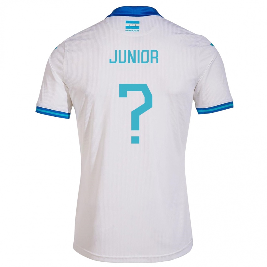 Kids Football Honduras Junior Mejía #0 White Home Jersey 24-26 T-Shirt Nz