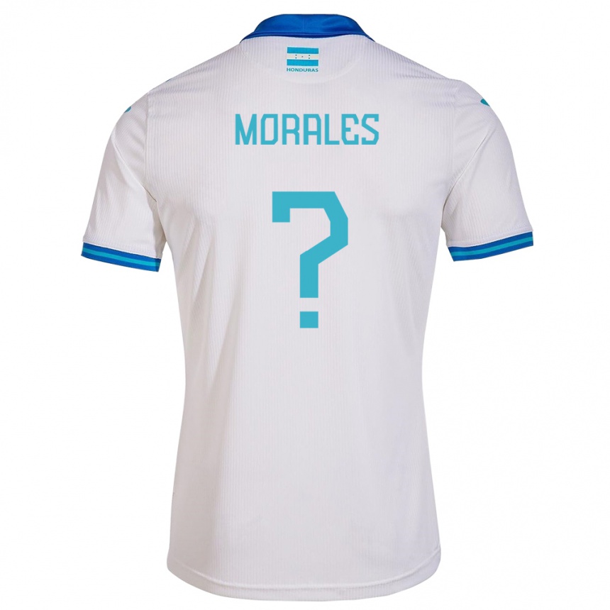 Kids Football Honduras Melida Morales #0 White Home Jersey 24-26 T-Shirt Nz