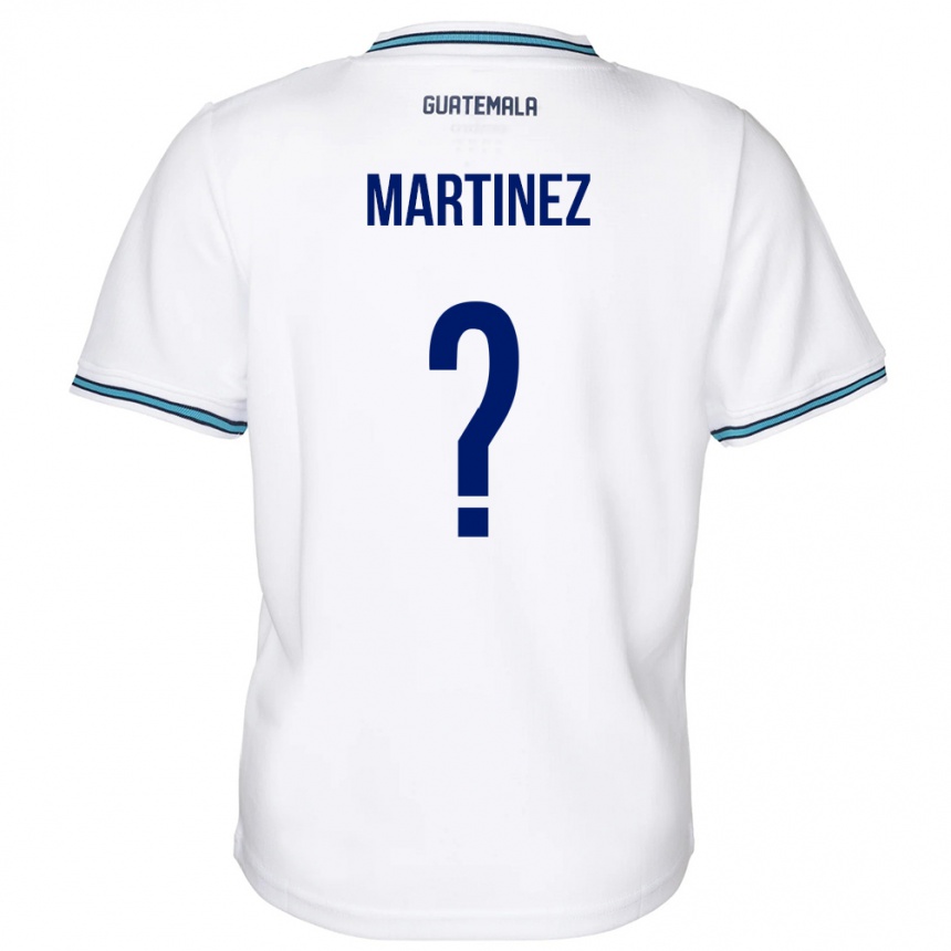 Kids Football Guatemala José Carlos Martinez #0 White Home Jersey 24-26 T-Shirt Nz