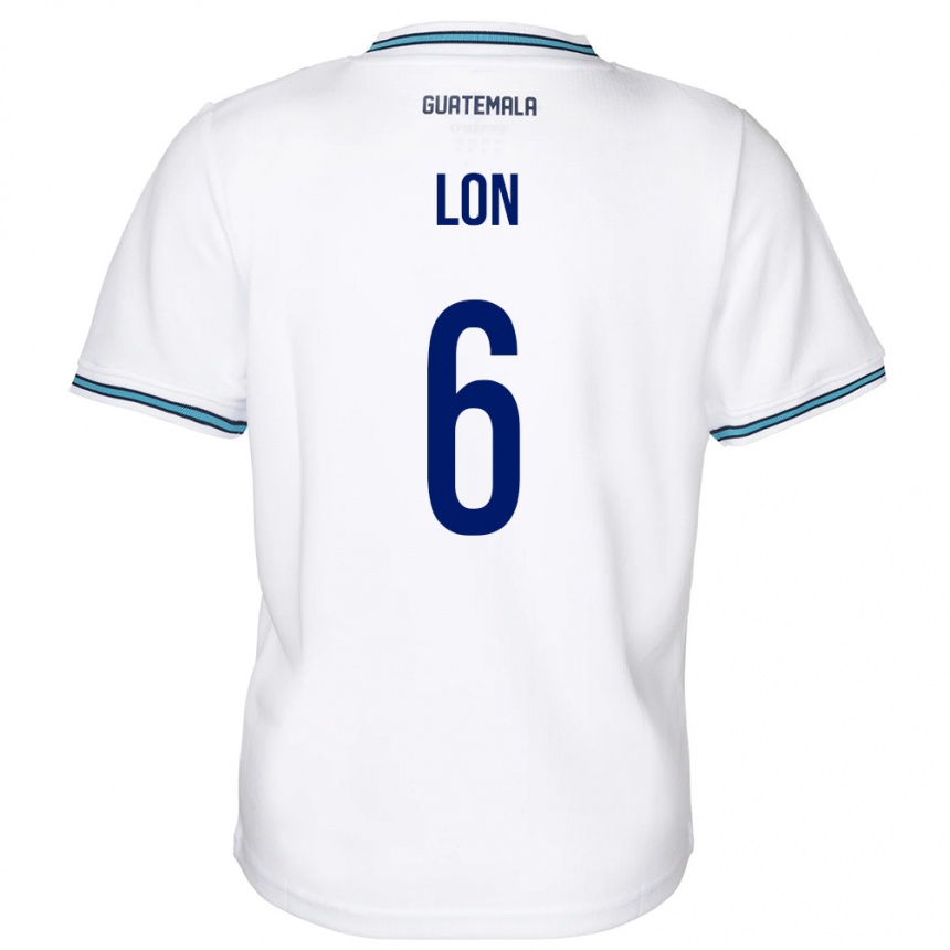 Kids Football Guatemala Ariel Lon #6 White Home Jersey 24-26 T-Shirt Nz