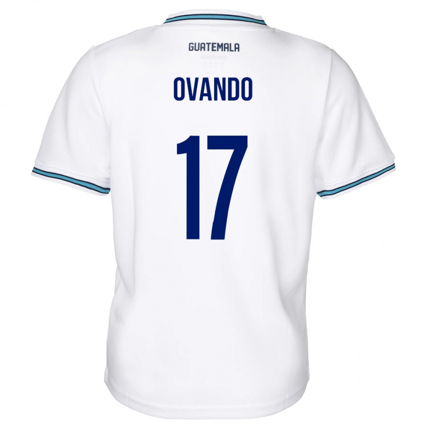 Kids Football Guatemala Sandra Ovando #17 White Home Jersey 24-26 T-Shirt Nz