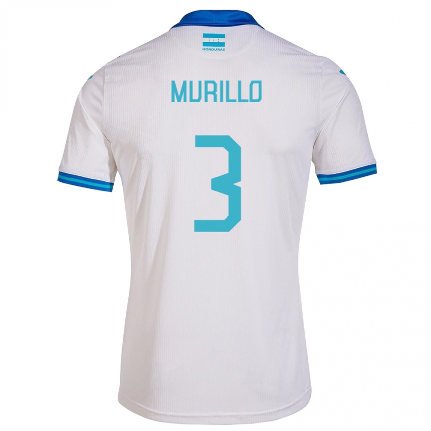 Women Football Honduras Bárbara Murillo #3 White Home Jersey 24-26 T-Shirt Nz