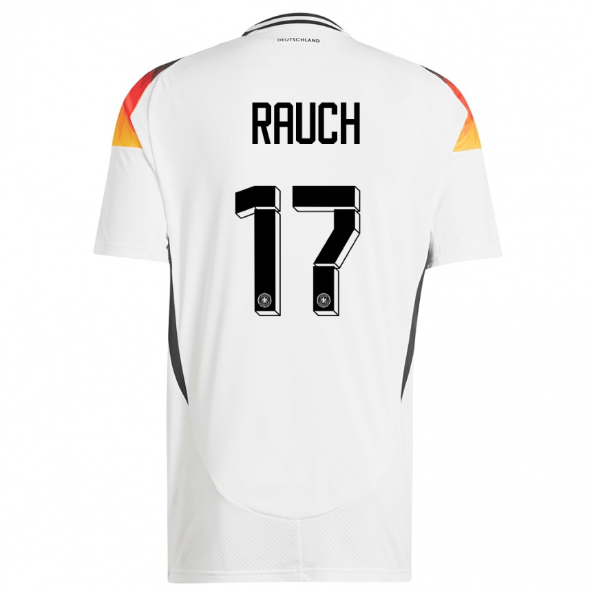 Kids Football Germany Felicitas Rauch #17 White Home Jersey 24-26 T-Shirt Nz