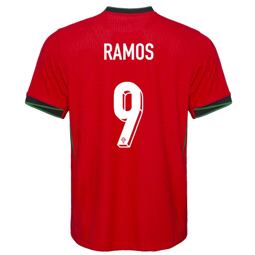 Kids Football Portugal Goncalo Ramos #9 Red Home Jersey 24-26 T-Shirt Nz