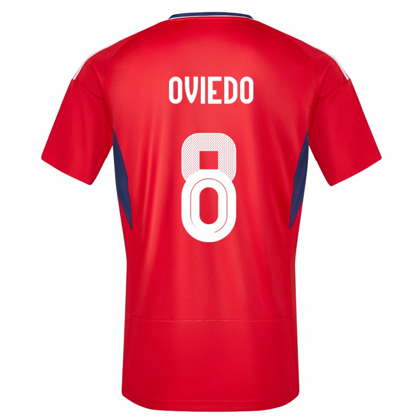 Kids Football Costa Rica Bryan Oviedo #8 Red Home Jersey 24-26 T-Shirt Nz