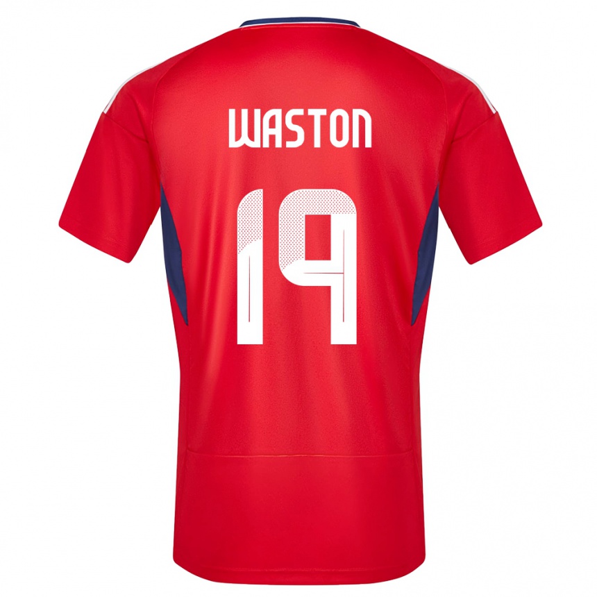 Kids Football Costa Rica Kendall Waston #19 Red Home Jersey 24-26 T-Shirt Nz