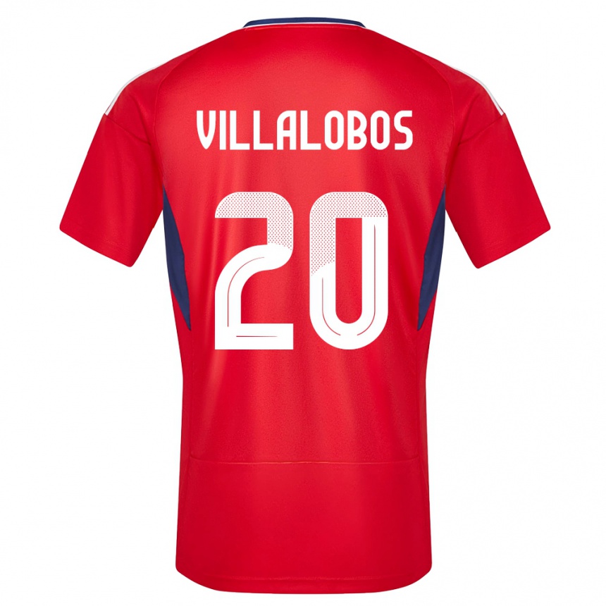 Kids Football Costa Rica Fabiola Villalobos #20 Red Home Jersey 24-26 T-Shirt Nz