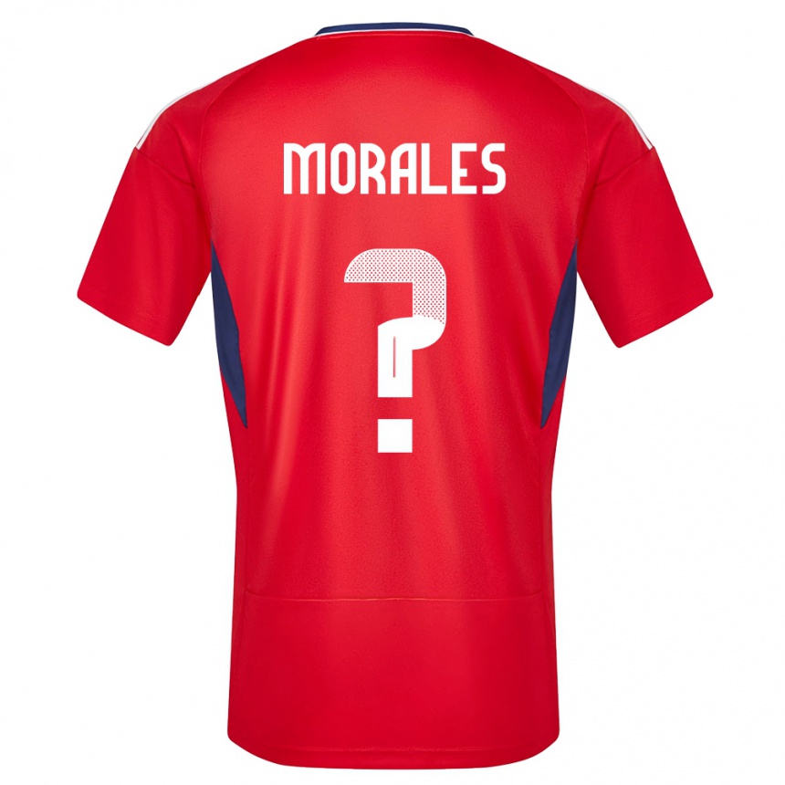 Kids Football Costa Rica Bryan Morales #0 Red Home Jersey 24-26 T-Shirt Nz