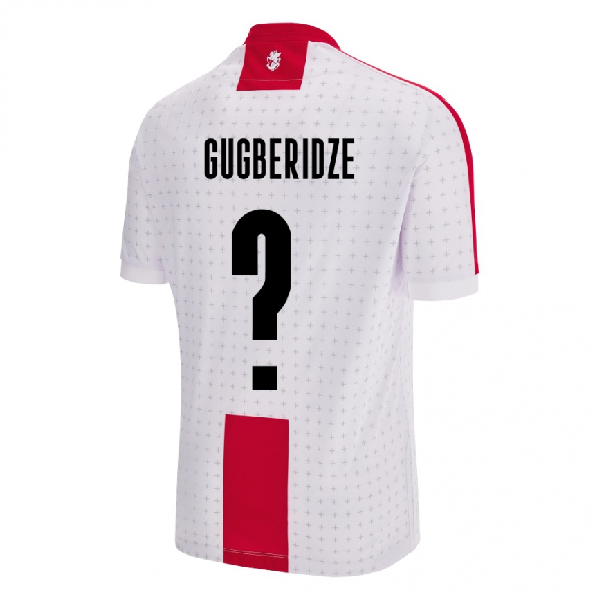 Kids Football Georgia Beka Gugberidze #0 White Home Jersey 24-26 T-Shirt Nz