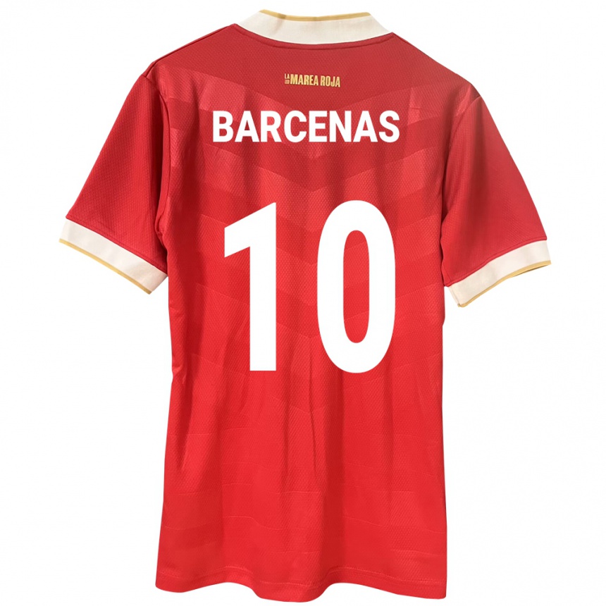 Kids Football Panama Yoel Bárcenas #10 Red Home Jersey 24-26 T-Shirt Nz