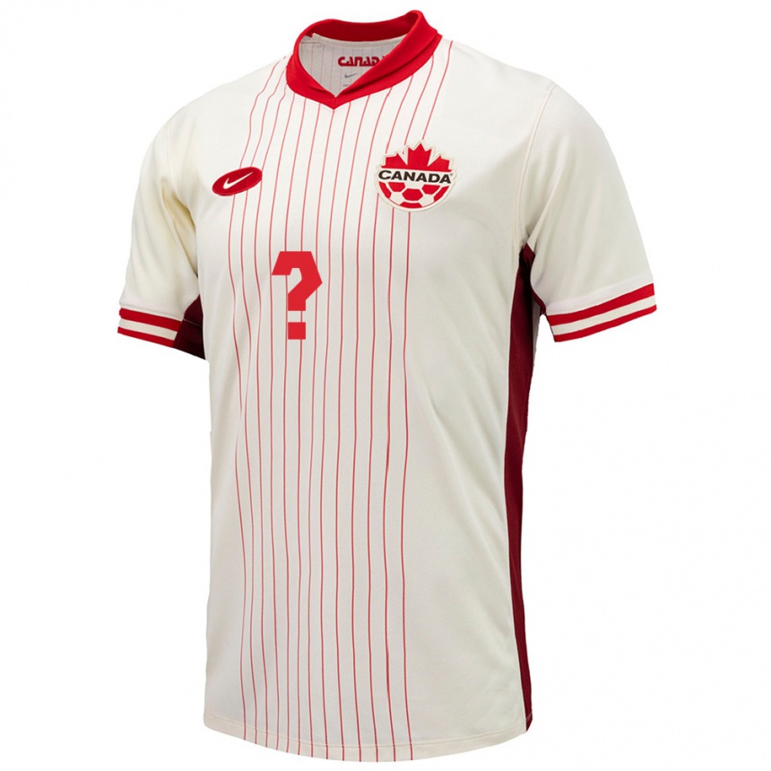 Kids Football Canada Adam Pearlman #0 White Away Jersey 24-26 T-Shirt Nz