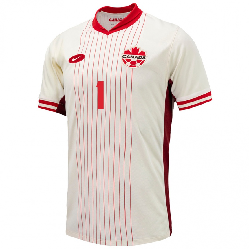 Kids Football Canada Ben Alexander #1 White Away Jersey 24-26 T-Shirt Nz