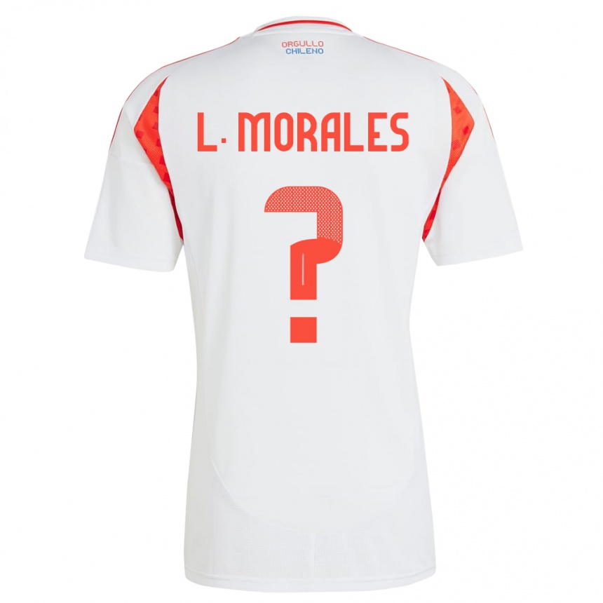 Kids Football Chile Lauryn Morales #0 White Away Jersey 24-26 T-Shirt Nz