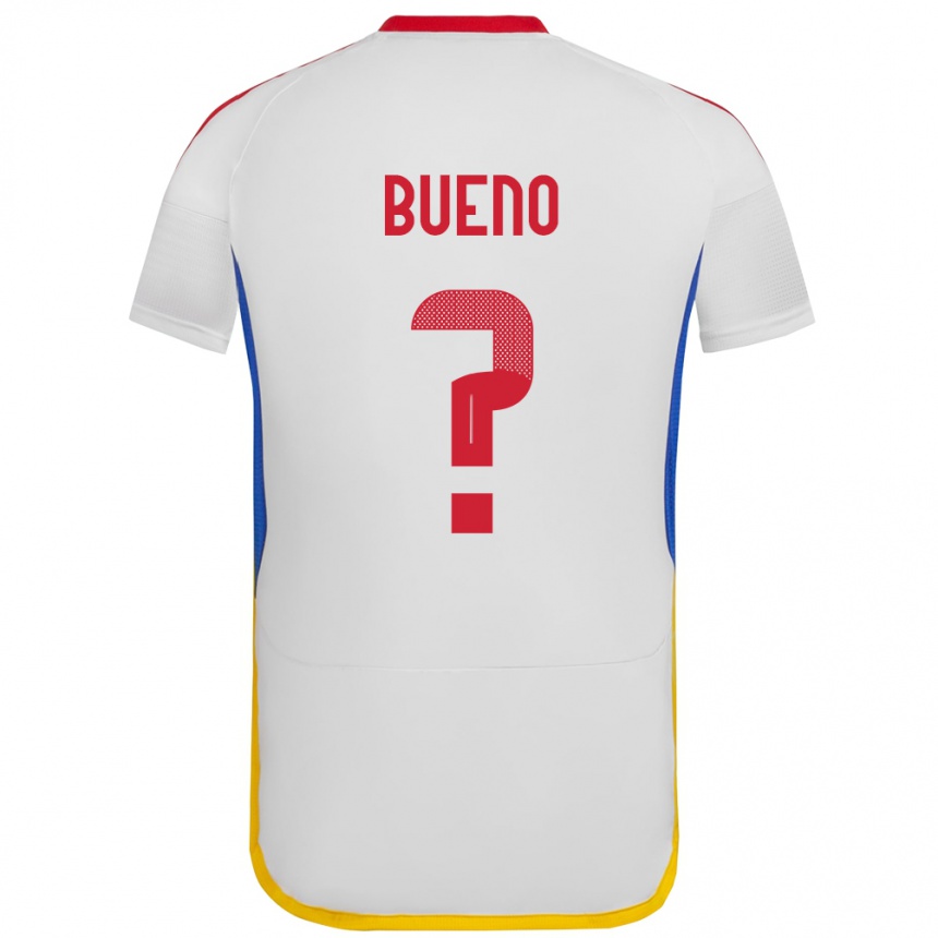 Kids Football Venezuela Jesús Bueno #0 White Away Jersey 24-26 T-Shirt Nz