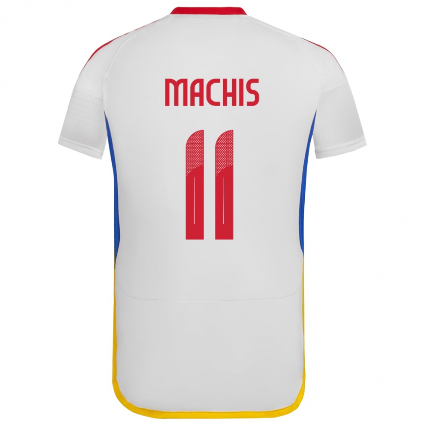 Kids Football Venezuela Darwin Machís #11 White Away Jersey 24-26 T-Shirt Nz