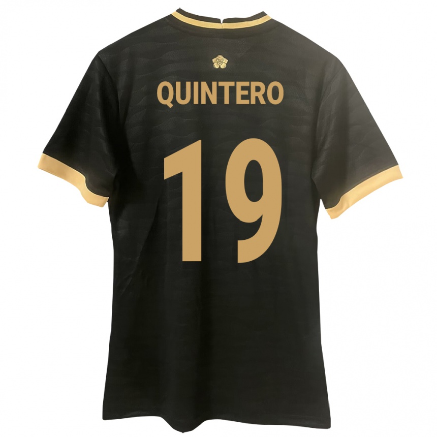 Kids Football Panama Alberto Quintero #19 Black Away Jersey 24-26 T-Shirt Nz