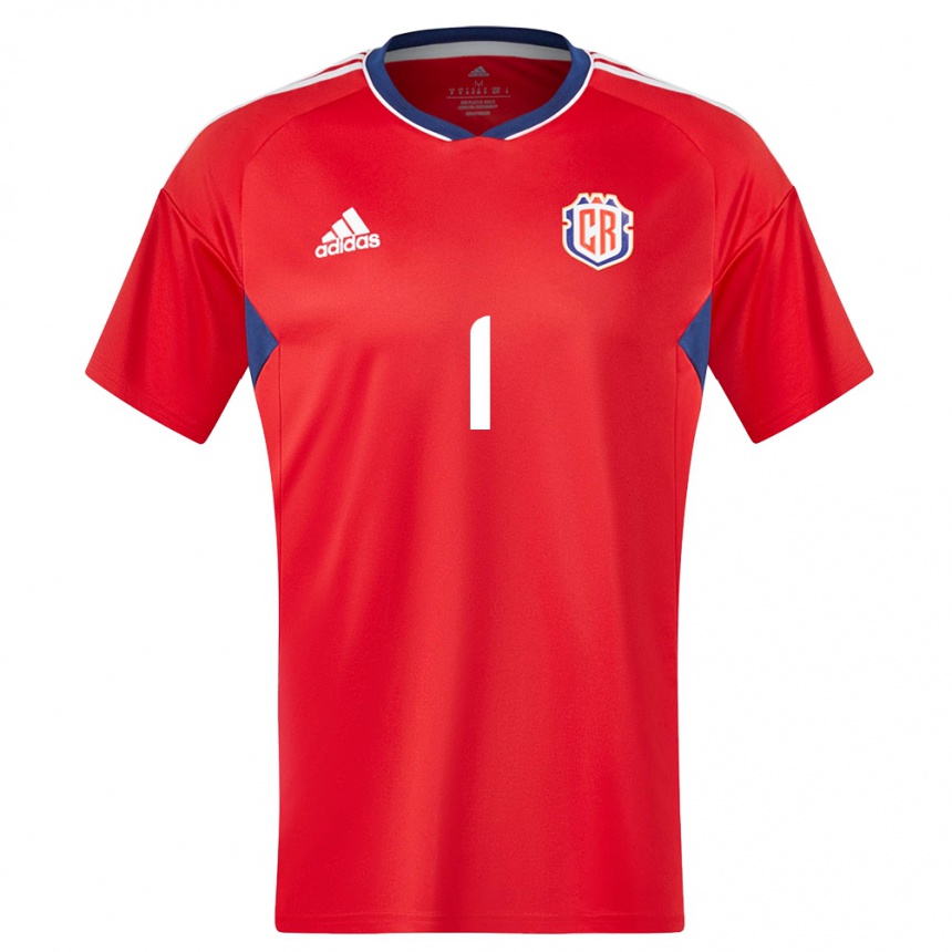 Women Football Costa Rica Noelia Bermudez #1 Red Home Jersey 24-26 T-Shirt Nz