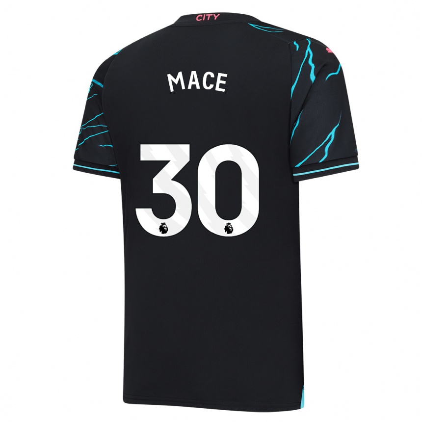 Kids  Ruby Mace #30 Dark Blue Third Jersey 2023/24 T-Shirt Nz