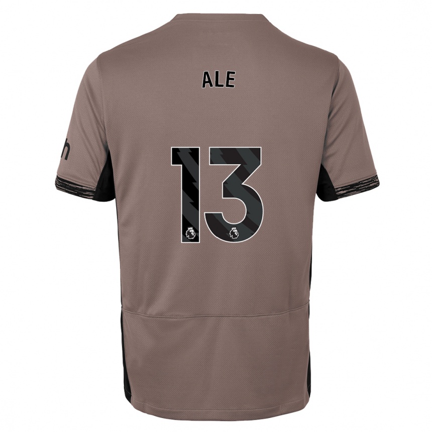 Kids  Asmita Ale #13 Dark Beige Third Jersey 2023/24 T-Shirt Nz