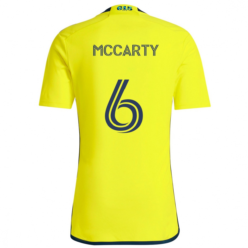 Kids Football Dax Mccarty #6 Yellow Blue Home Jersey 2024/25 T-Shirt Nz