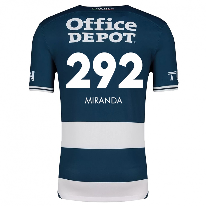 Kids Football Herbey Miranda #292 Blue White Home Jersey 2024/25 T-Shirt Nz