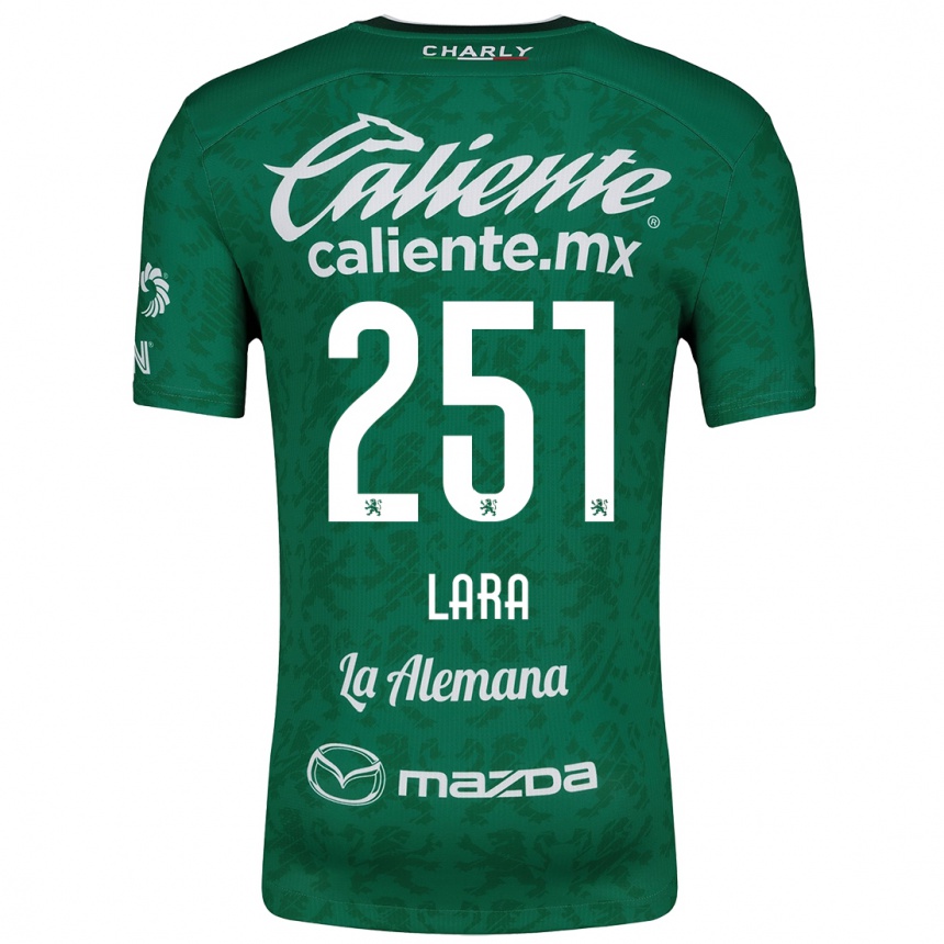 Kids Football Tristán Lara #251 Green White Home Jersey 2024/25 T-Shirt Nz