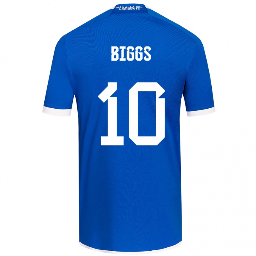 Kids Football Nicole Denise Fajre Biggs #10 Blue White Home Jersey 2024/25 T-Shirt Nz