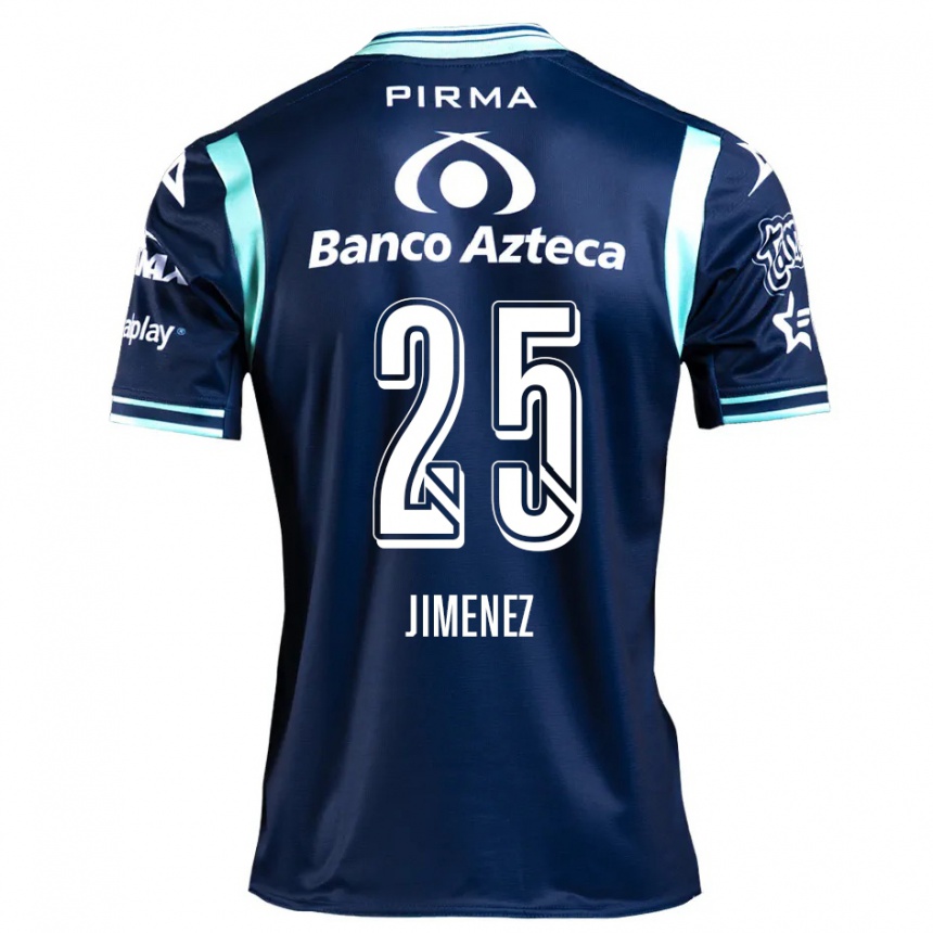 Kids Football Miguel Jiménez #25 Navy Blue Away Jersey 2024/25 T-Shirt Nz