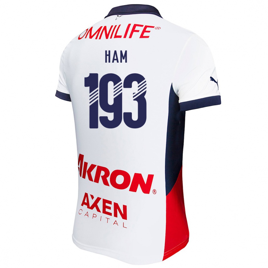 Kids Football Marioni Ham #193 White Red Blue Away Jersey 2024/25 T-Shirt Nz