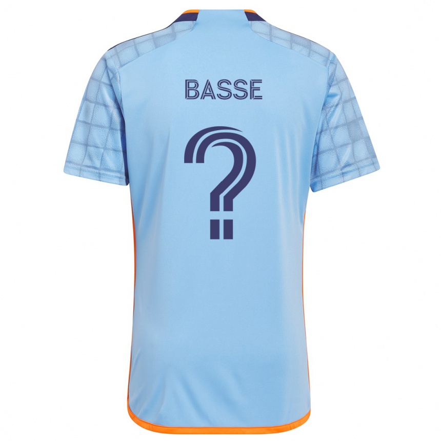 Men Football Adam Basse #0 Blue Orange Home Jersey 2024/25 T-Shirt Nz